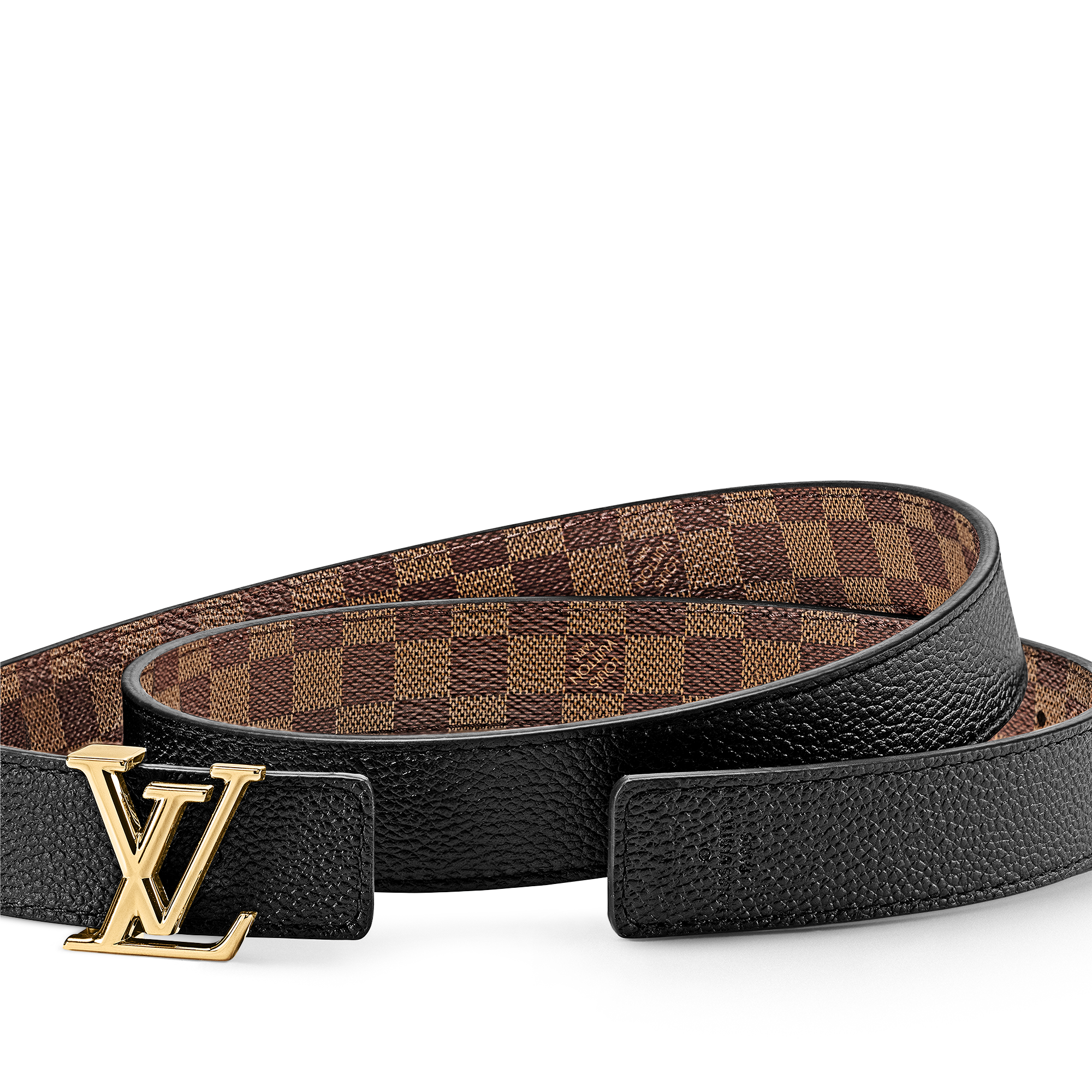 LV Iconic 25 mm Reversible Belt Damier Ebene - Women - Accessories
